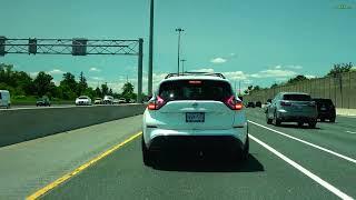 Driving from Oakville to Fort George Niagara on The Lake Niagara Falls Ontario Canada 4K