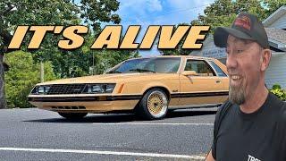 Lowest mile fox body coyote swap, FIRST FIRE!