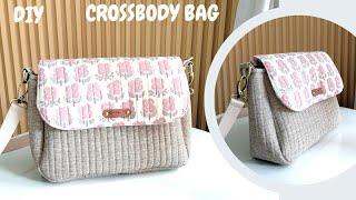 Sewing Tutorial Crossbody Bag | DIY Crossbody Bag Tutorial