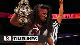 The longest reigning #ROH Champion Athena! | #ROH Timelines