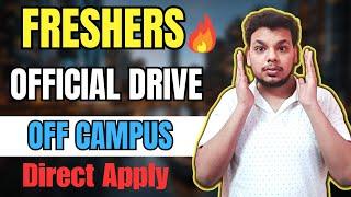 OFF Campus Drives | Freshers | 2025 , 2024 , 2023 Batch Hiring | IT Jobs | SDE | Internships