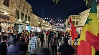  World Cup Qatar I fantastic night walk Doha downtown, traditional souq waqif