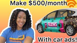 How to Earn $500/Month in Passive Income with Car Advertising – Easy Side Hustle!