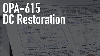 Using an OPA-615 for HD video DC restoration