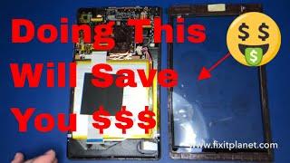 Nextbook NXA8QC116 Touchscreen Repair From Start To Finish.