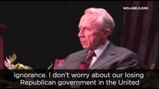 Justice David Souter Discusses Protecting Democracy