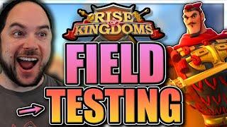 Expertised Bai Qi Testing [new open field META?] Rise of Kingdoms