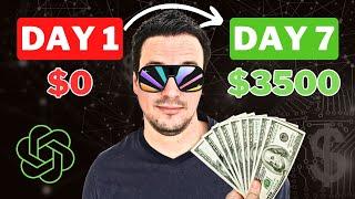 Easiest ChatGPT Side Hustle To Make Money Online 2024: $500/Day