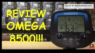 Teknetics Omega 8500 Metal Detector Review - metaldetector.com