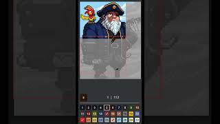 seep drawing Capital Pixel game  - EP 2 #shorts  #speedpaint #funny #game #pixel #relax