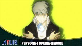 Persona 4 (PlayStation 2) | Opening Movie | Persona 25th