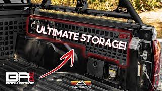 Maximize Your Tacoma's Storage with Body Armor 4x4 Bed Molle Panels! | Install Guide (2016-2023)