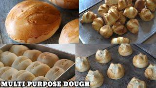 BAKERY MULTI PURPOSE DOUGH RECIPE/ KAILANGAN MO ITONG MATUTUNAN KUNG MAG BABAKERY KA!