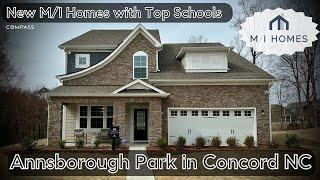 Concord, NC | Annsborough Park by M/I Homes | Blair Model Home Tour | Huge Homes with Top Schools