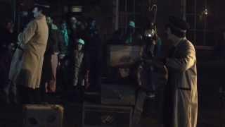 Festival of Light Huddersfield Sat 7 Dec 13 12 Curious Cargo   The Lost Luggage Porters