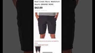 Motorhelmets Store Pick-up - Reef Warm Water 6 & Creek Men's Walkshort Shorts #shorts #store #pickup