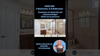 JUST LISTED Townhome in Sarasota Florida! ️