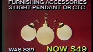 The Lighting Warehouse - 1988 Australian TV Commercial (50FPS)