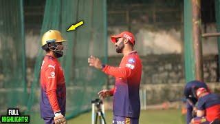 IPL 2025 : RCB First Practice Camp Full Video Highlights Today | Rajat, Virat, Bhuvi RCB Practice