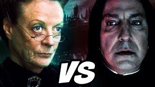 Snape VS McGonagall.. Who Is MORE Powerful? - Harry Potter Theory