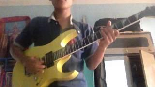 Even Flow-Pearl Jam ( guitar solo ) improvisation by Tsundue Dorjee