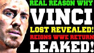 WWE News! Real Reason Why Giovanni Vinci Lost On WWE Smackdown! Roman Reigns Return Date LEAKED!