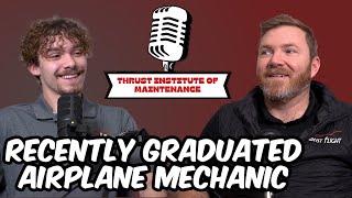 What A&P School is REALLY Like from a Recent Mechanic Graduate | Nuts About Thrust | Ep. 9