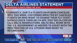 War In Israel Impacting Flights