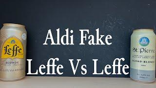 Aldi Fake Leffe Vs Leffe Blonde , Aldi St Pierre Blonde Beer Review , Leffe Blonde Review