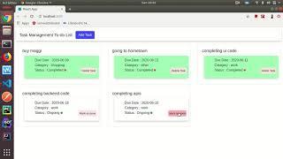 Task Management To-do List Application