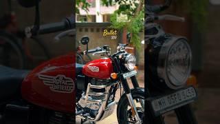 Bullet 350 Military Red️ #royalenfield #bullet350 #bullet350 #bike #bikelover #ytshortsindia