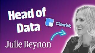 Ep 3 Stand Out Data Show: Head of Analytics at Clearbit, Julie Beynon