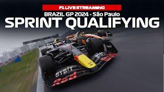 LIVE F1 Data Brazil GP 2024 Interlagos São Paulo Sprint Qualifying + Formula 1 Commentary