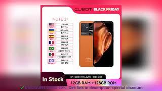 Cubot Note 21, Android Smartphone, 12GB RAM(6GB+6GB Extended), 128GB ROM, 6.56 Inch 90Hz S Review