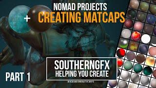 Nomad Sculpt - Making and using matcaps in Procreate for nomad sculpt