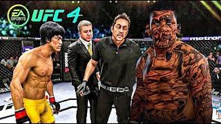 Ufc 4 Bruce Lee Vs. Walking Dead Rematch Ea Sports