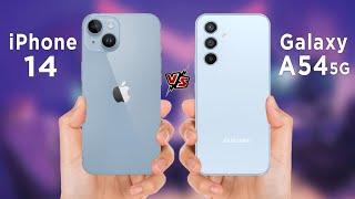 Samsung Galaxy A54 5G vs iPhone 14