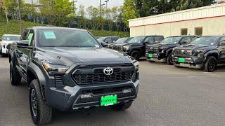 Toyota Dealerships are flooded with 2024 Toyota Tacomas thousands off need to make room for 25s