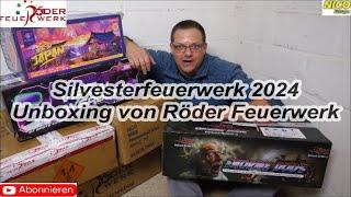 Silvesterfeuerwerk Unboxing 2024 (Röder Feuerwerk + Nico Europe)