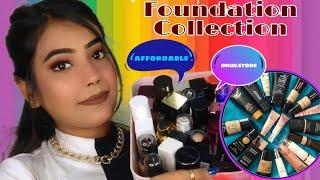 My Foundation collection... 2020 + 2021 cheap/affordable/Drugstore/Expensive...