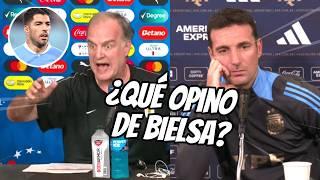 SCALONI HABLA sobre LA PELEA de BIELSA y LUIS SUÁREZ en la SELECCIÓN de URUGUAY