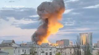 Rocket attack on the military plant "Artem" in Kyiv