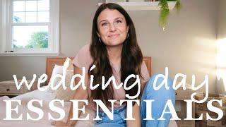 WEDDING PLANNING | what you shouldn't forget to pack on your wedding day 