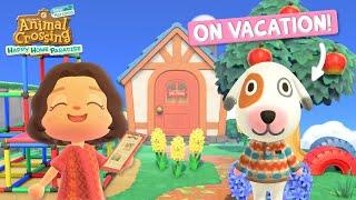 Making a Vacation Home for my Favourite ACNH Villager!  Happy Home Paradise