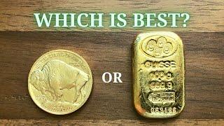 Gold Coins Vs. Gold Bars; Which is BETTER?