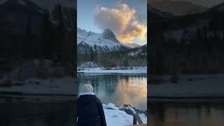 Beautiful Canmore #canmore #banff #lakelouise #mountains #nature #sunrise #hiking