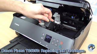 Canon Pixma TS5350: How to Change/Replace Ink Cartridges