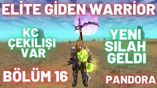 ELİTE GİDEN WARRİOR | BÖLÜM 16 | KC ÇEKİLİŞİ VAR, YENİ SİLAH GELDİ, #knightonline #usko #deprem