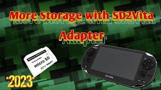 Expanding Your Vita Storage with YAMT and a SD2Vita Adapter