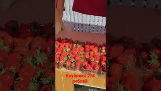 в Анапе уже клубника есть и по 300 рублей за килограмм #анапа #море #отдых #сукко #большойутриш